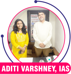 Aditi Varshney, IAS — Triumph IAS achiever