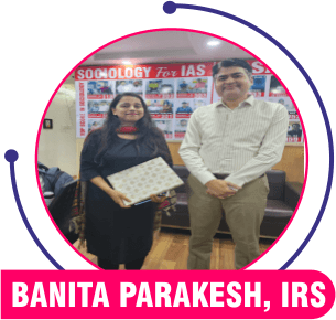 Banita Prakesh, IRS — Triumph IAS achiever