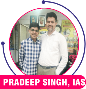Pradeep Singh, IAS — Triumph IAS achiever