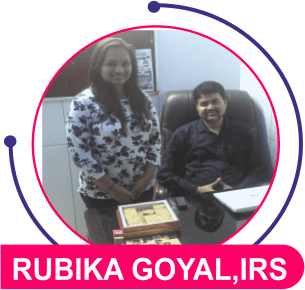 Rubika Goyal, IRS — Triumph IAS achiever