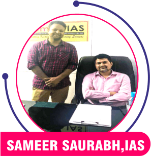 Sameer Saurabh, IAS — Triumph IAS achiever