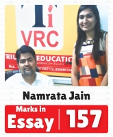 IAS Namrata Jain UPSC CSE Essay Optional Highest Marks 157